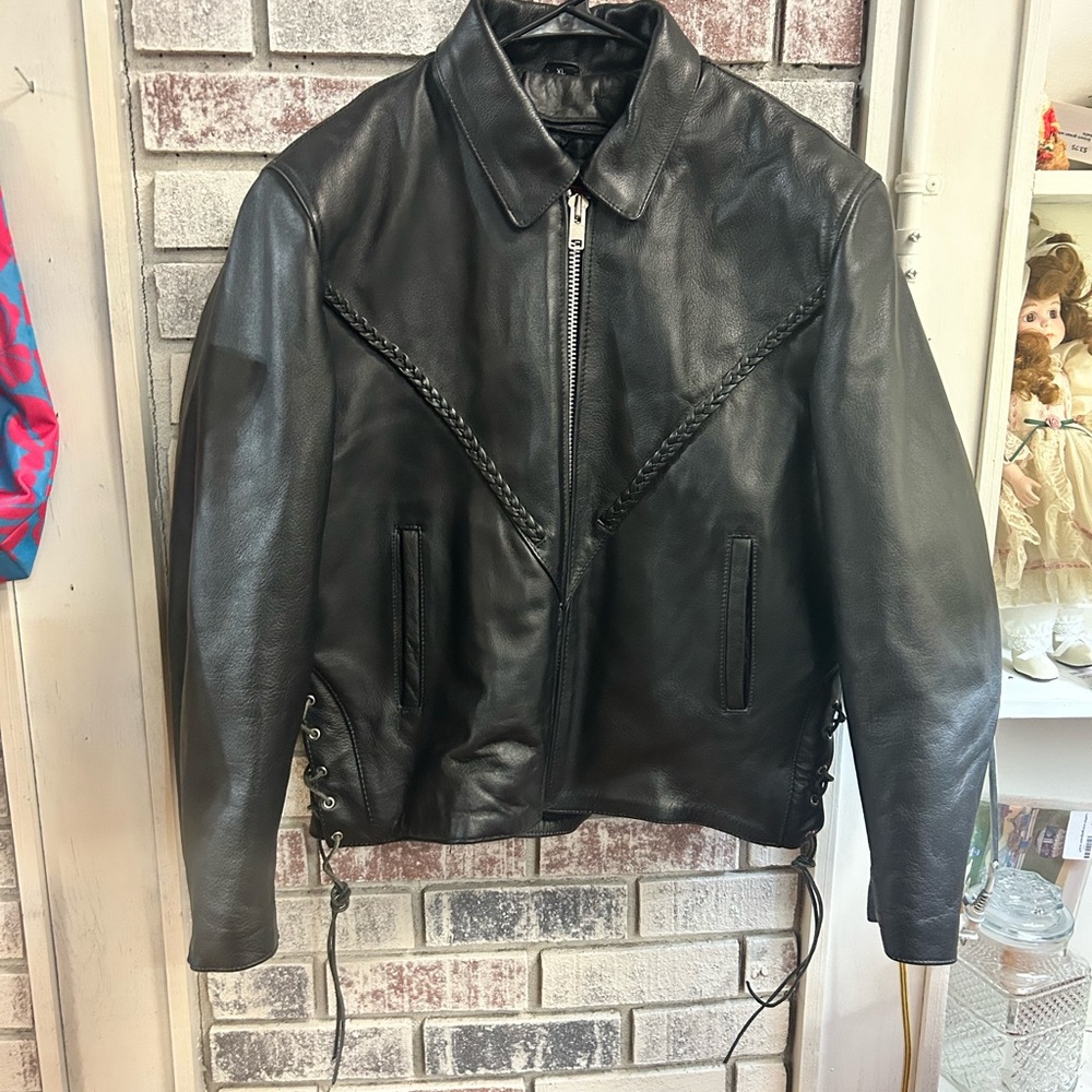🛍️ Interstate Leather Ladies Size Xl lady rider motorcycle